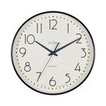 Acctim Earl Wall Clock 250Mm Black