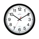 Acctim Controller Wall Clock Blk