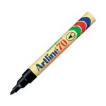 Artline 70 Markers Black Pk12