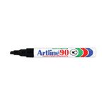 Artline 90 Markers Black Pk12
