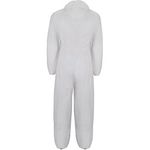 White Lwt Disposable Overalls L