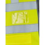 Ultra Ylw Zip-Up Hi-Vis Vest M