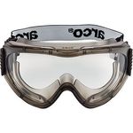 Indirect-Vent Clear-Lens Saf Goggles