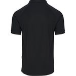 Black Antibacterial Wicking Polo L