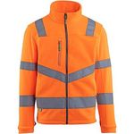 Orange Hi-Vis Fleece Jacket 4Xl