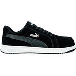 Iconic Blk Suede S1Pl Trainers 10 44