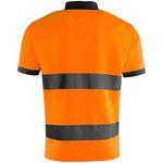 Orange Hi-Vis Polo Shirt 2Xl
