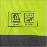 Yellow Ls Hi-Vis Polo Shirt M