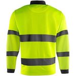 Yellow Ls Hi-Vis Polo Shirt 6Xl