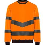 Orange Hi-Vis Sweatshirt 6Xl