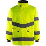 Ylw Waterproof Hi-Vis Coat 3Xl
