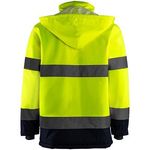 Yellow/Navy Wpf Hi-Vis Coat 3Xl