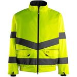 Yellow Wpf Hi-Vis Shell Jkt S