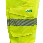 Ylw Hi-Vis Cargo Trousers 44R