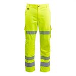 Ylw Hi-Vis Cargo Trousers 40S