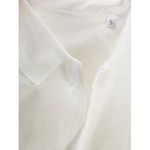 White Disb Visitors Coat Xl Pk25