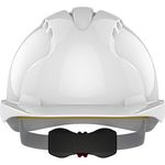 Evo3 White Vented Wr Saf Helmet