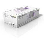 Purple Nitrile Disb Gloves M Pk100