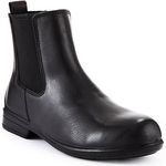 Phoebe Womens Black Chelsea Boots 8