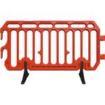Orange 2M Crowd Control Barrier