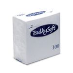 Cocktail Napkin 2-Ply White Pk100