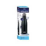 Drinking Bottle S/Steel 500Ml Blk