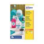 Avery Remvble Lbl Round 63.5Mm Pk200