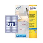 Avery Mini Ijet Label 270/Sht 25Shts