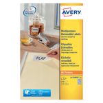 Avery Removable Lbl 270/Sht 25 Shts