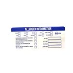 Avery Print Allerg Food Labels Pk300