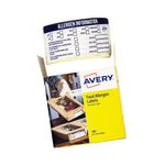 Avery Print Allerg Food Labels Pk300