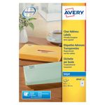 Avery Clr Ijet Lbls 21Lbl/Sht Bx 25