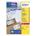 Avery Lsr Shp Lbls 2L/Sh Wht Bx100