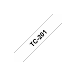 Brother Tc-201 Tpe 12Mm Blk/Wht Tpe