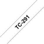 Brother Tc-291 Tpe 9Mm Blk/Wht Tpe