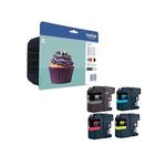 Brother Lc123 Ink Cart Mpk Cmyk