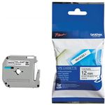 Brother P-Touch Tpe 12Mm Blk/Wht Tpe