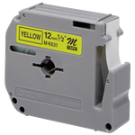 Brother P-Touch Tpe 12Mm Blk/Ylw Tpe