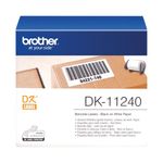 Brother Barcode Labels Roll Blk O Wh