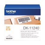 Brother Barcode Labels Roll Blk O Wh