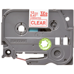 Brother Tze Tpe 12Mmx8M Red/Clr Tpe