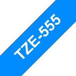 Brother Tze Tpe 24Mmx8M Wht/Blue Tpe