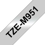 Brother Tze Tpe 24Mmx8M Blk/Slv Tpe