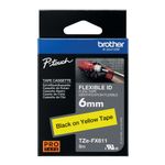 Brother Tze Tpe 6Mmx8M Blk/Ylw