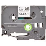 Brother Tze Tpe 9Mmx8M Blk/Clear Tpe