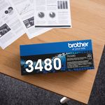 Brother Tn-3480 Toner Cart Hy Black