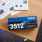 Brother Tn-3512 Toner Cart Shy Black