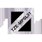 Brother Tze Tpe 12Mmx4M Blk/Slv Lace