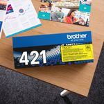 Brother Tn-421Y Toner Cartridge Ylw