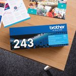 Brother Tn-243C Toner Cartridge Cyan